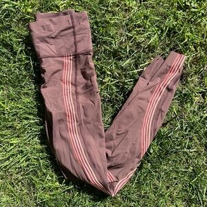 lululemon brown pink leggings